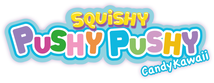 Pushy Pushy Squishy Candy Kawaii-logo